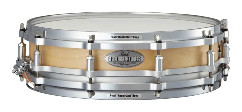 Pearl Free Floater 14x3.5" Satin Birch Shell Piccolo Snare Drum | Free Floating | NEW | Worldwide Ship | Authorized Dealer image 1