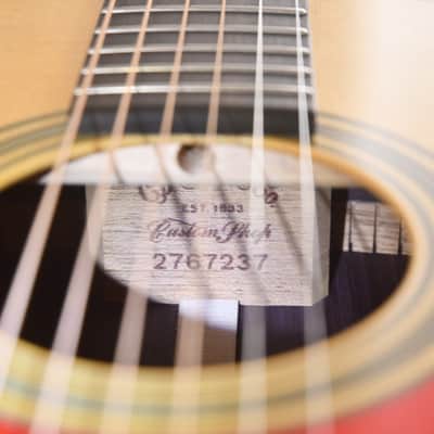 Martin Custom Shop Americana Backbone 00 28 Engelmann Rosewood Floor Model #2767237 image 4