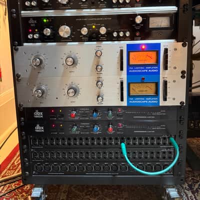 AudioScape Engineering Co. 76A Limiting Amplifier / Compressor 2018 - 2021 - Silver / Blue Stripe image 2
