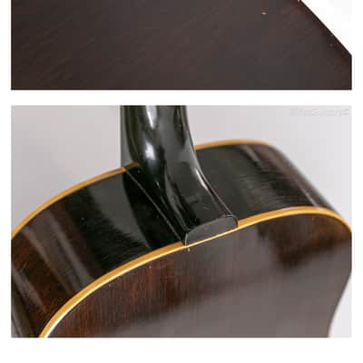1967 Gibson J-45 acoustic guitar in Sunburst image 6