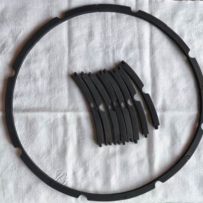 2 brand new sets of 15" speaker foam rubber gaskets for speaker with 8 mounting holes image 3