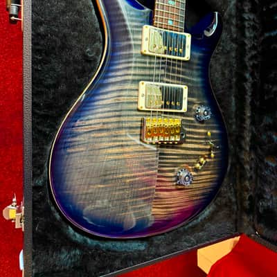 PRS Custom 24 Wood Library 2017 - Charcoal Violet 10 Top image 2