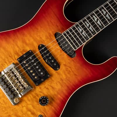1987 Gibson US-1 - Sunburst | USA Vintage Super Strat HSS Quilt Maple Top Factory Kahler Tremolo Ebony Fretboard 24 Frets | CoA OHSC image 19