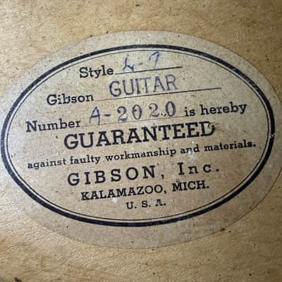 1948 Gibson L-7 Acoustic Archtop - Absolute Cannon with Full Voice image 15