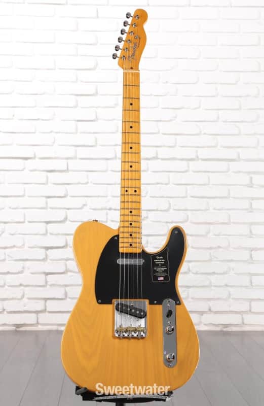 Fender American Vintage II 1951 Telecaster Electric Guitar - Butterscotch Blonde (TeleAV251BBd7) image 1