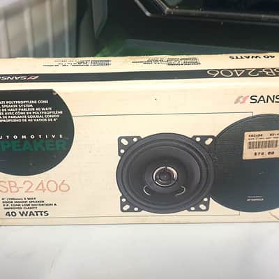 Vintage *New* Sansui SB-2406 Car Speakers - New Old Stock Open Box image 12