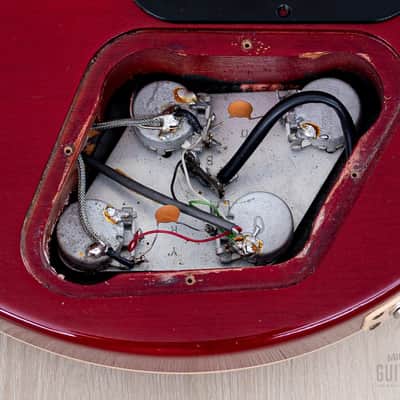 1998 Gibson Les Paul Standard Plus Limited Edition Flame Top Cherry Sunburst w/ 57 Classic PAFs & Case, Yamano image 15