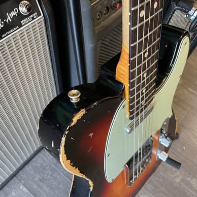Fender Telecaster Custom shop 2017 - Aged 3 Tone Sun Burst Limited Edition NAMM ‘63 image 3