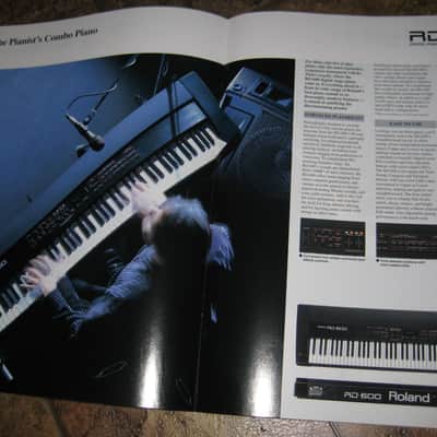 Roland Keyboard Catalog Vol. 2 Synthesizers and Keyboards From 1999 image 8