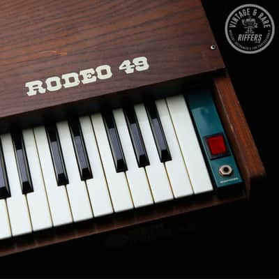 Video) *Serviced* Rare GEM Rodeo 49 Vintage Synth Organ & Rhythm