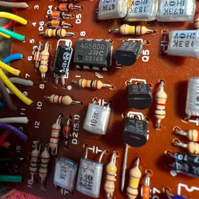 BOSS SD-1 Super OverDrive (Black Label Made in Taiwan) 1988 - 1997 image 6