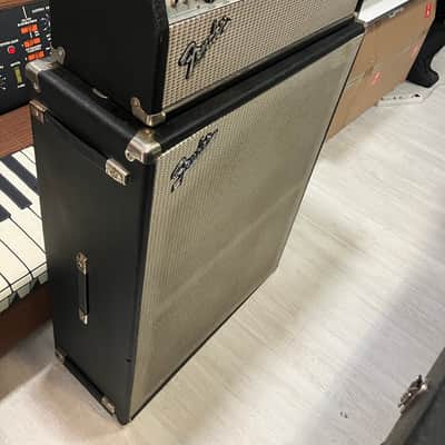 Fender Bassman 100 2-Channel 100-Watt Guitar Amp Head + Bandmaster Rev. 12" speaker imagen 3