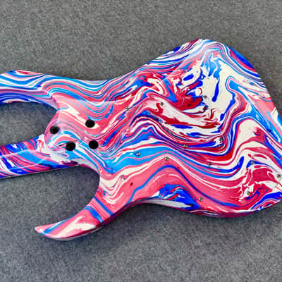 Ibanez RG1570 MOD DNA Multi Color Swirl Paint Jem image 9