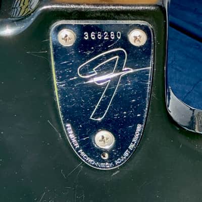 Fender Jazz Bass 1974 - rare & groovy "Left Handed" Jazz in Black w/Maple Neck ! image 15