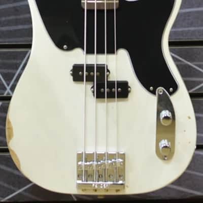 Fender Mike Dirnt Road Worn Precision Bass White Blonde Rosewood - Incl Hardshell Case image 6