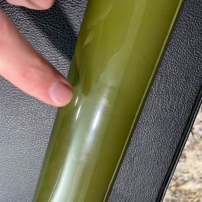 Video! 2019 Gibson Custom Shop Special Order '59 1959 Flying V Reissue Olive Drab Green image 20