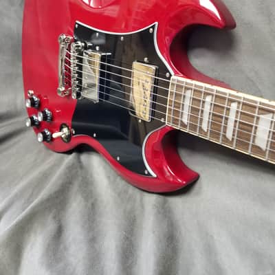 2025 Epiphone SG Standard Cherry with case image 4