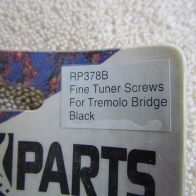 Retro Parts Fine Tuner Screws For Floyd Rose Black Package Of 5 NOS Retro Parts # RP378B image 2