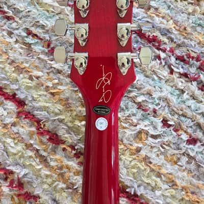 Left Handed Epiphone Tony Iommi Signature SG Special - Vintage Cherry image 5