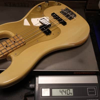 Fender 1978 Precision Bass Blond Modified image 7