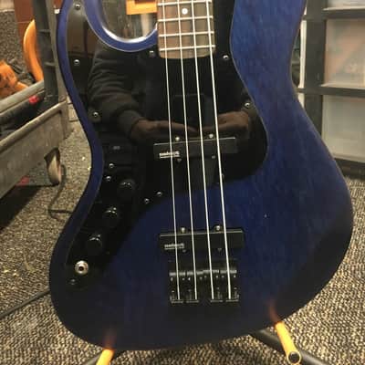 T.Davis Customs Muchaman J Bass 2017 Trans Blue image 10