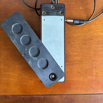 Vintage 1980s Brown Roland Expression Sustain Foot Pedal image 6