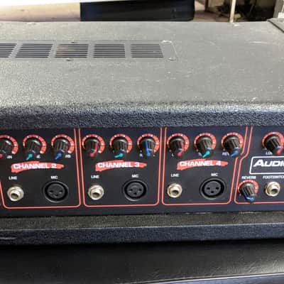 Audio Choice By Sound Tech QM4 4 Channel Powered 100w PA Head, Karaoke, Small Rooms image 1