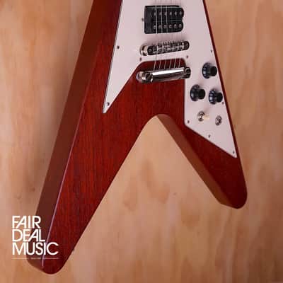 2009 Gibson Flying V Electric Guitar in Faded Cherry, with Gig Bag, USED image 2