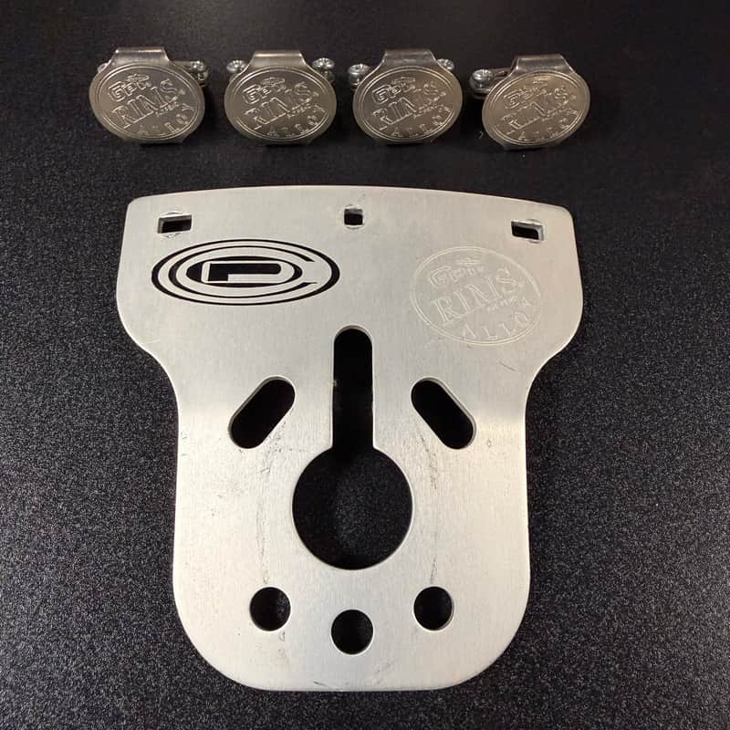 16" OCDP 8-lug GPI Gauger Percussion RIMS Alloy Pro Series Suspension Mount image 1