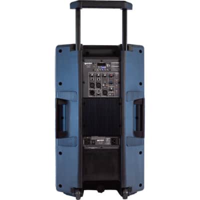 Gemini 2200W 15" Powered Bluetooth PA Speaker with Lights, Stand & Microphone image 4