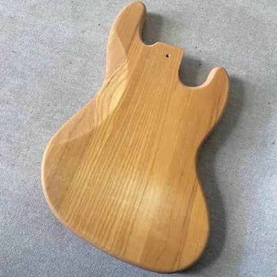 Left Handed Ash Wood Jazz Bass Style Body image 6