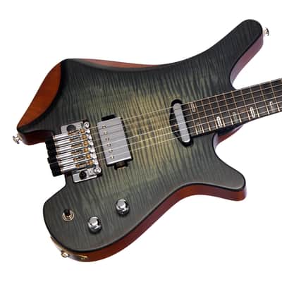 Liggett Guitars Custom Galaxy Headless - Satin Denim Burst - Hand Made Boutique Electric - USED! image 3