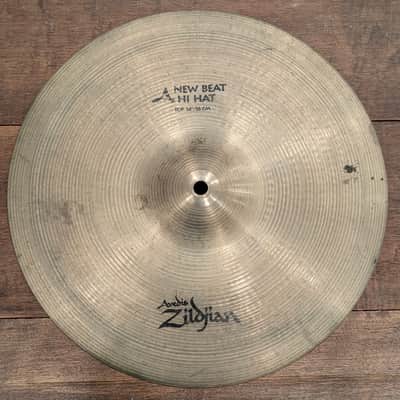 Zildjian 14" A Series New Beat Hi-Hat Cymbals (Pair) 1982 - 2012 - Traditional image 2