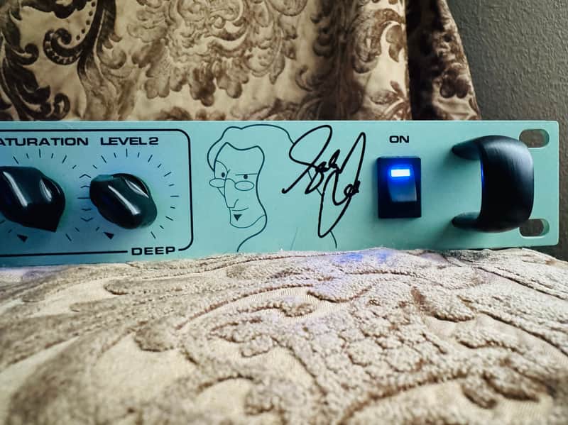 Tech 21 GED-2112 Geddy Lee SansAmp Rackmount Bass Preamp with Effects Loop 2010s - Silver image 1