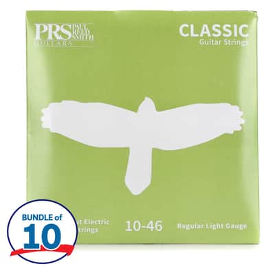 PRS Classic Electric Guitar Strings - .010-.046 Light 10-pack image 1
