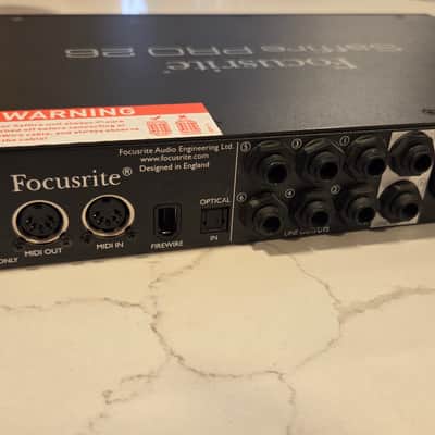 Focusrite Saffire PRO 26 - FIREWIRE image 7