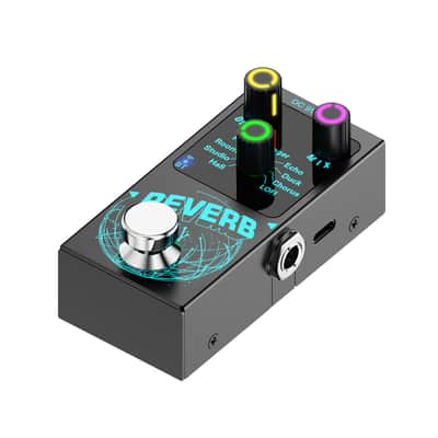 JAMJUM 9-Mode Digital Reverb Effect Pedal True Bypass, price include the import duty for US buyer image 4