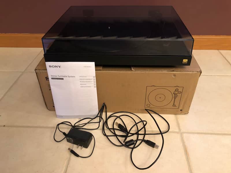 Sony PS-HX500 Digital USB Turntable High-Resolution Recording w/Audio Technica VM540ML Cartridge image 1