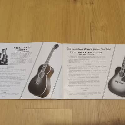 Vintage 1937 Gibson Full-Line Catalog X! Extremely Rare, Original Case Candy, Paperwork! image 9