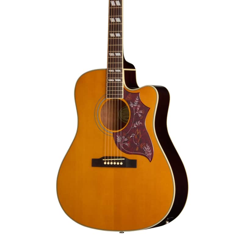 Epiphone Hummingbird Studio EC Natural w/bag image 1