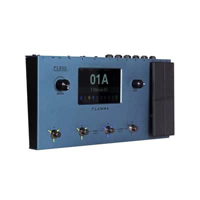 🎸FLAMMA FX200 Guitar Multi Effects - Blue image 3