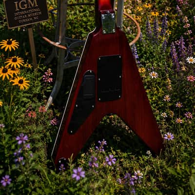 O'VADKA FLYING V 1993  with Stratocaster sound and feel. Only one. Incredible sound. Museum specimen guitar. image 7
