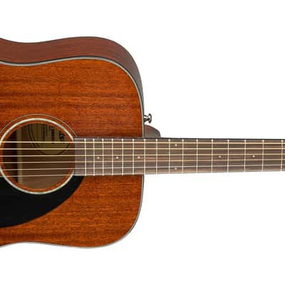 Fender CD-60S All Mahogany Dreadnought Acoustic Guitar image 4