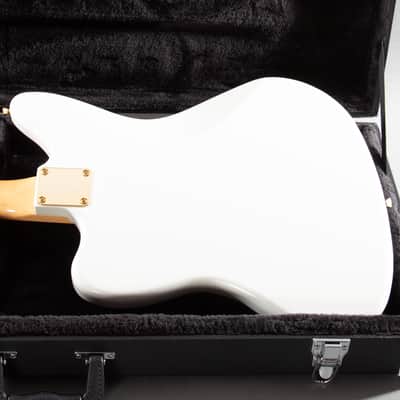 2025 Fender Japan MIJ Traditional ’60s Jaguar White Pearl Matching Headstock Gold Hardware w/ HSC image 7