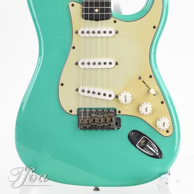 Fender 61 Stratocaster Relic Masterbuilt John English Seafoam Green 2002 image 5