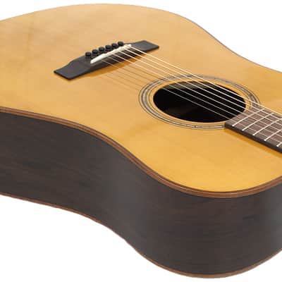 Bedell Bahia Dreadnought Adirondack Spruce-Brazilian Rosewood Natural Finish image 6