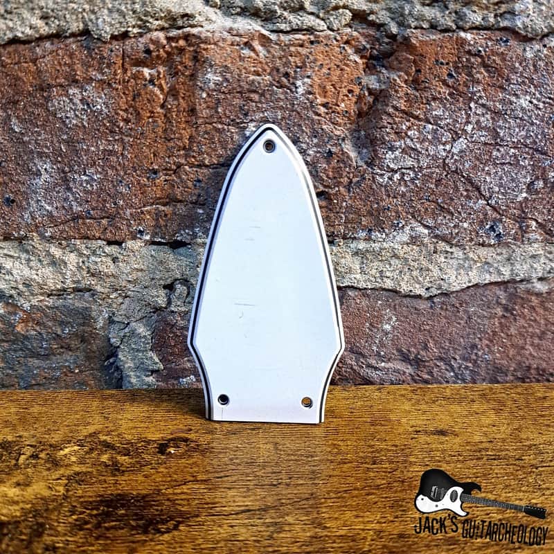 Gibson Custom Shop Flying V Truss Rod Cover *Very Heavy Relic* (2020s - White) image 1