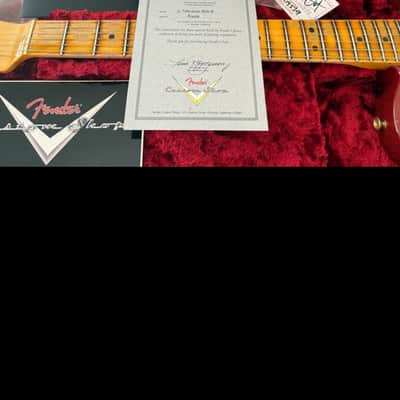 2015 Fender Custom shop 51 telecaster heavy relic aged cimarron red image 9