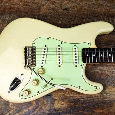 MyDream Partcaster Custom Built - Relic Aged White Hepcat 69' image 2