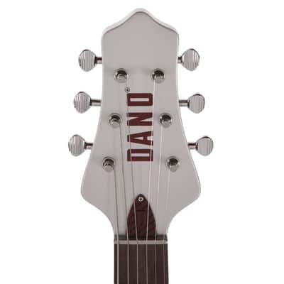 Danelectro Dan O. Mano Electric Guitar Silver image 6